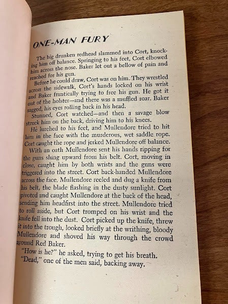 Gold Medal Books by Deadly Dean - lot of 6