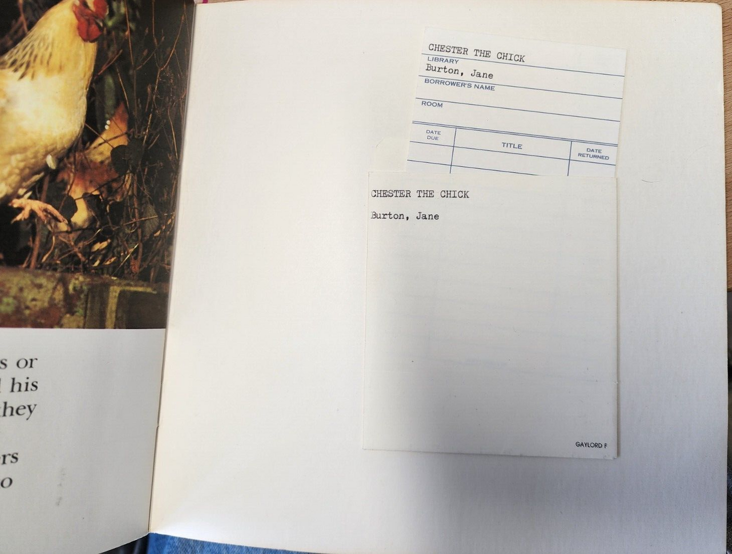 Chester the Chick (How Your Pet Grows) Paperba by Burton, Jane