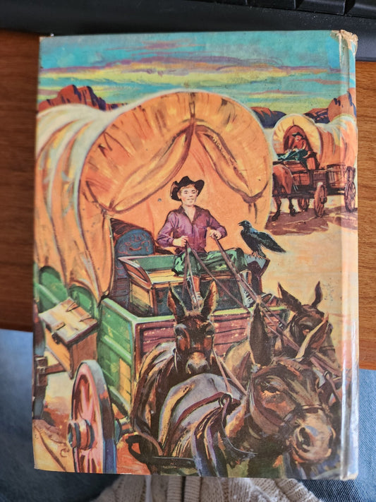 Vtg Harcover Book - Wagon Train by Troy Nesbit 1959~Authorized TV Edition