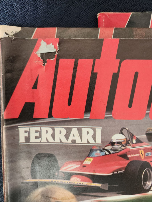 Autocar 1978 1979 1980 Lot of 3 Car Magazines