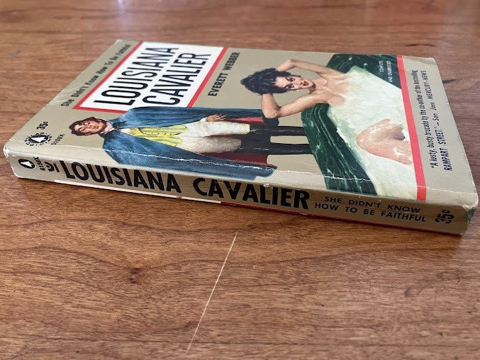 Vtg Paperback - Louisiana Cavalier by Everett Webber
