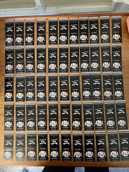 VINTAGE MATCHCOVERS - Club Harrah's Reno and Lake Tahoe - sold in a lot of 5