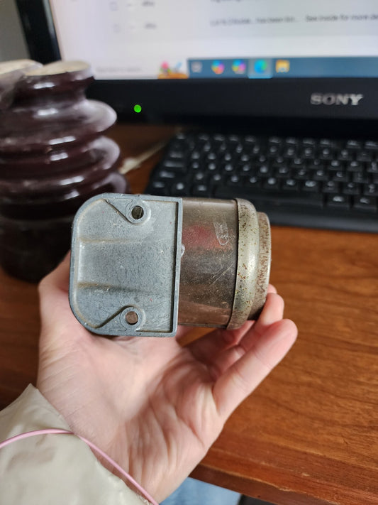 Vintage Boston Model K3 Pencil Sharpener 8 Hole Revolving Screw In Wall