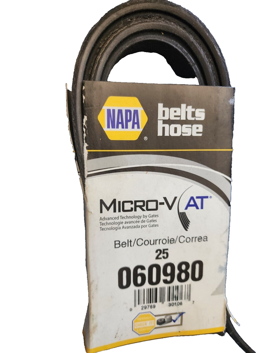 Napa by Gates 25-060980 Serpentine Belt Premium Micro-V Belt K060980