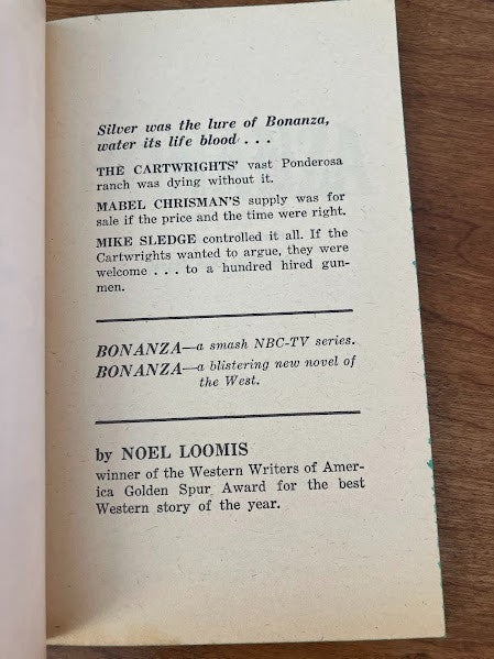Popular Library - Bonanza by Noel Loomis