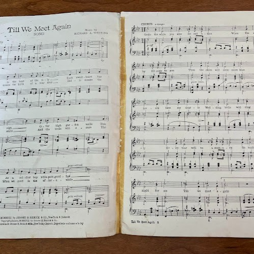 Till We Meet Again Sheet Music