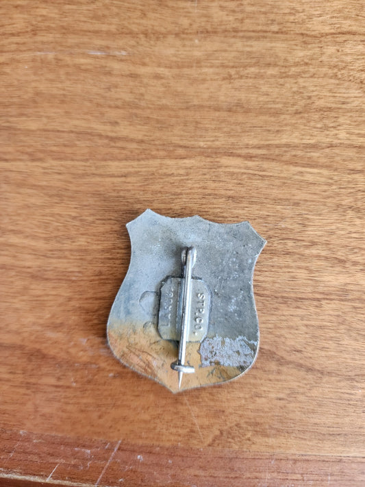 RARE VINTAGE 1920 STATE of CALIFORNIA REGISTERED CHAUFFEUR BADGE #41712