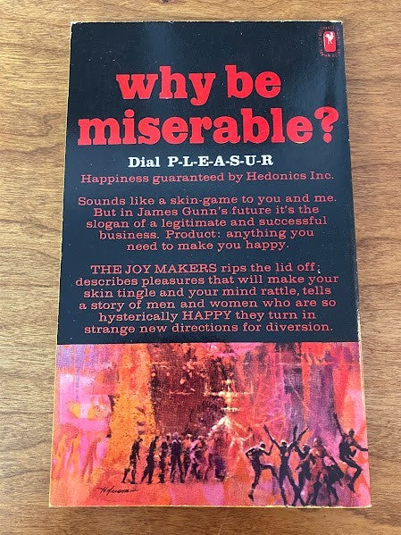 Vtg Paperback - James Gunn - The Joy Makers
