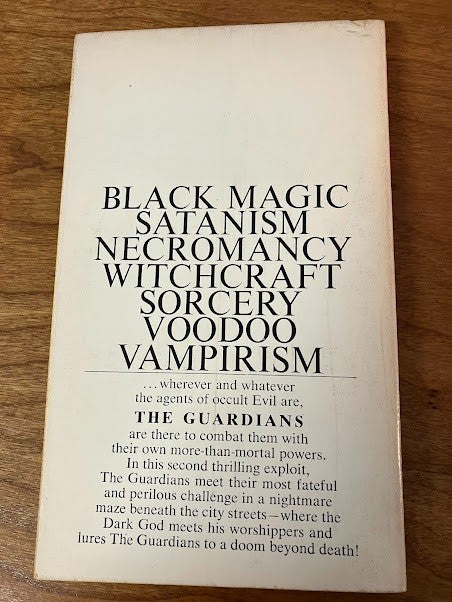 The Guardians #2 - Dark Ways to Death by Peter Saxon