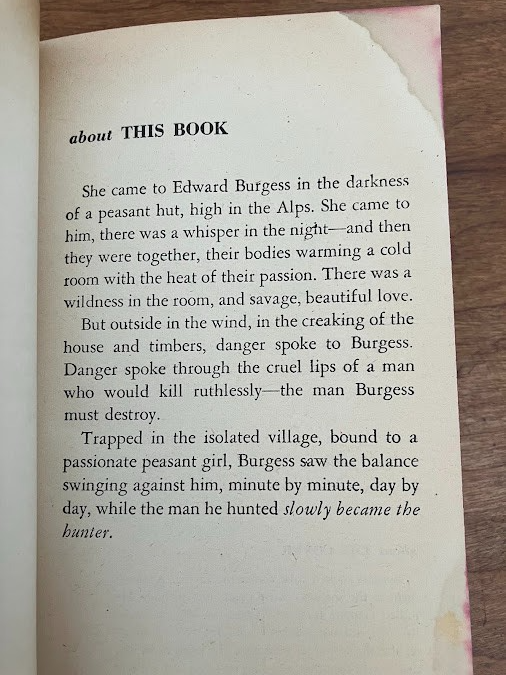 Vintage Paperback - Victor Canning: THE CHASM