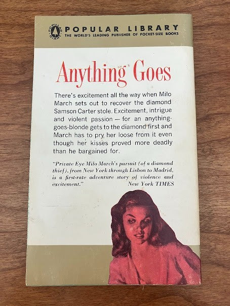 Vtg Paperback - THE MAN INSIDE By M.E. Chamer