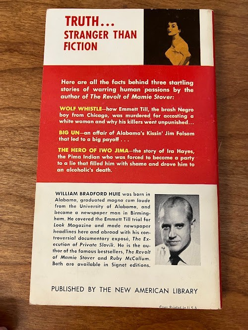 Vintage Paperback - William Bradford Huie: WOLF WHISTLE