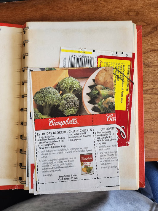 A Campbell Cookbook Cooking with Soup 1965 1st Edition Spiral Bound Hardcover