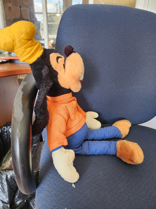 Vtg Goofy Walt Disney Characters Productions Plush Stuffed Toy