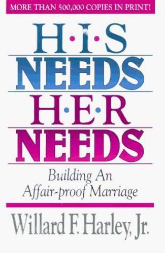 His Needs, Her Needs - Hardcover By Willard F. Harley Jr. - VERY GOOD