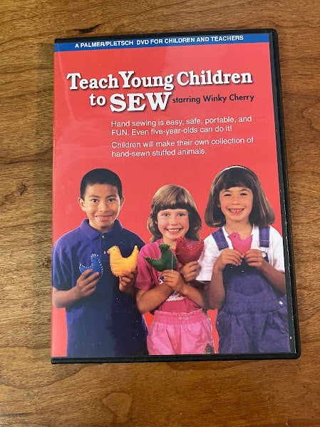 DVD: Teach Young Children to Sew by Winky Cherry
