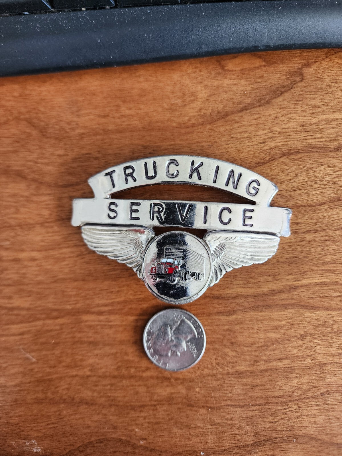 1950's PRODUCE HAULERS Trucking HAT BADGE