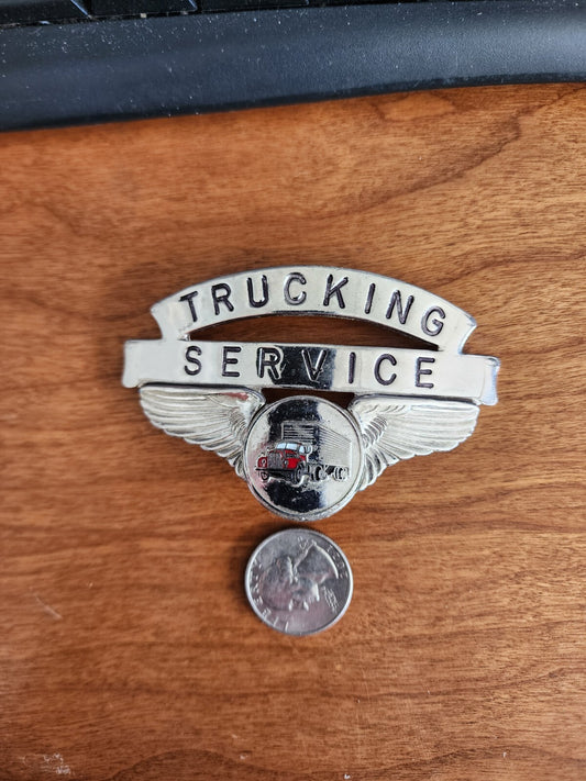 1950's PRODUCE HAULERS Trucking HAT BADGE