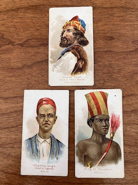 W.S. Kimball Co: Chiefs and Rulers - lot of 3