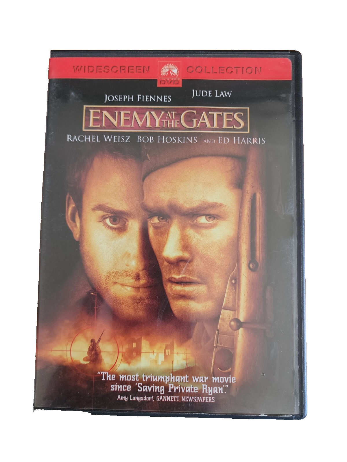 Enemy at the Gates (DVD, 2001, Widescreen) Very Good