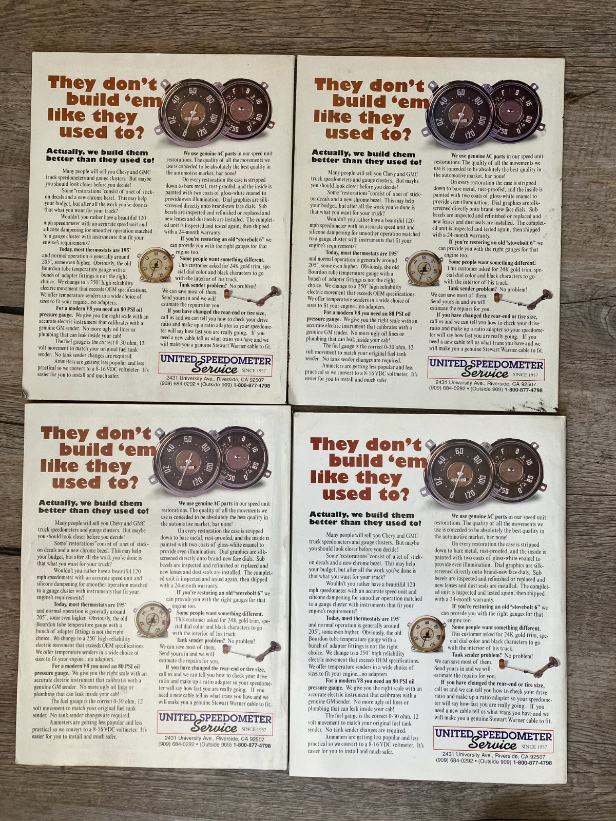 Rod & Custom 1996 - lot of 4