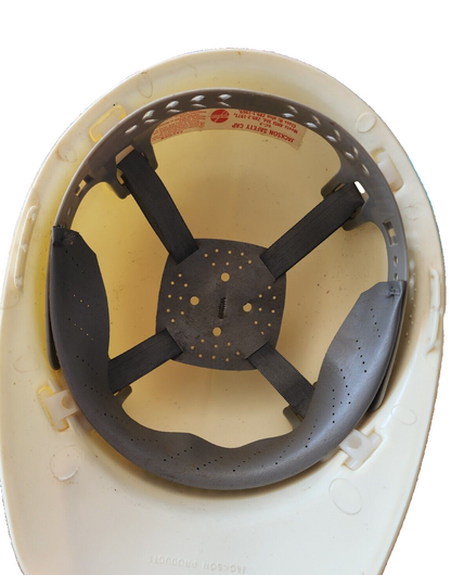 VTG JACKSONS Safety Construction Hard Hat Medium VISITOR