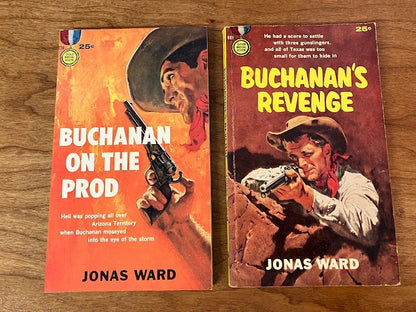 Gold Medal Books by Jonas Ward - lot of 2