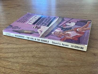 Vintage Paperback - Edward S AAarons: ASSIGNMENT THE GIRL IN THE GONDOLA