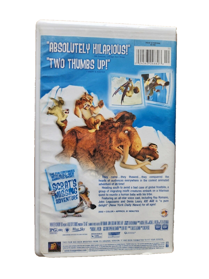 Ice Age VHS 2002