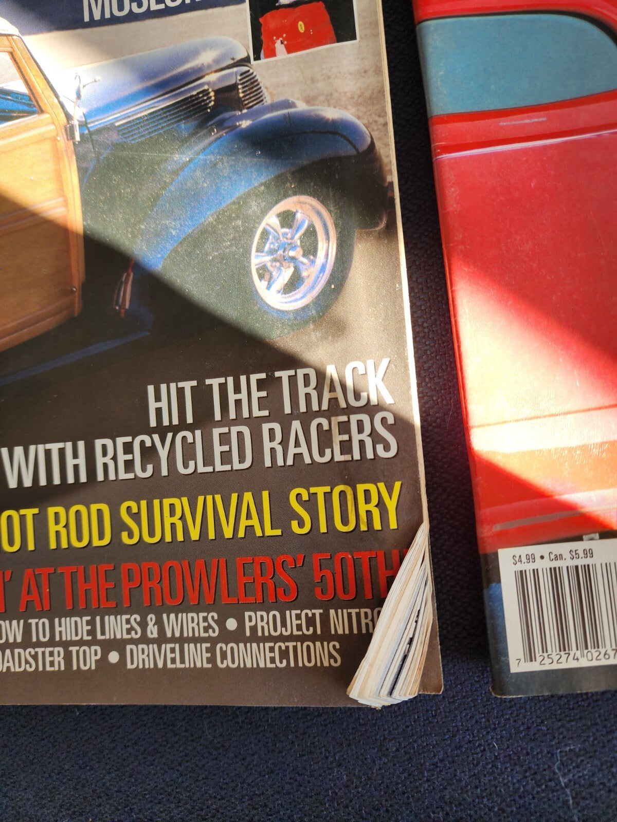 LOT OF 2 AMERICAN RODDER MAGAZINES---- JANJUARY & JULY 1998