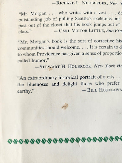 Skid Road: An Informal Portrait of Seattle – Murray Morgan 1960 Revised