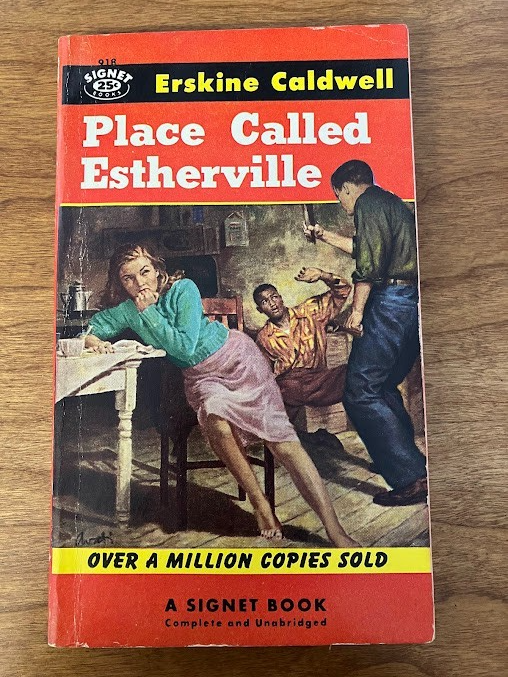 Vtg Paperbacks by Erskine Caldwell - lot of 5