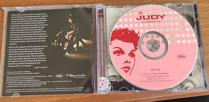 Judy Garland CD: Judy at Carnegie Hall (double CDs)