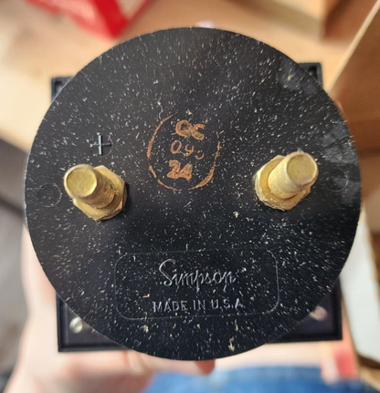 Simpson D.C Amperes Range & Scale 0-10 Model: 2123