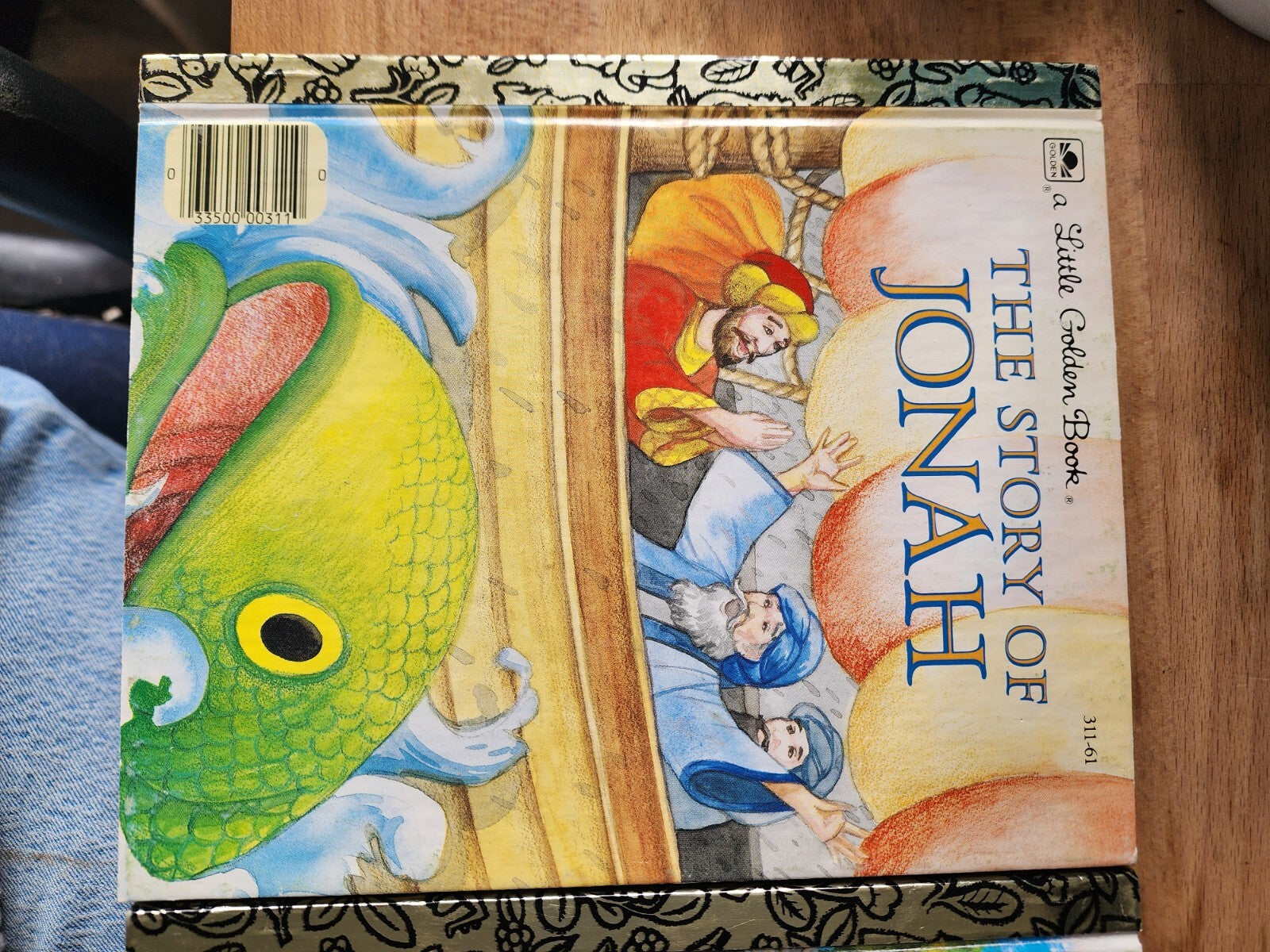 Lot of 3 - A Little Golden Book -Story of Jonah/David & Goliath /Noah's Ark