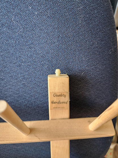 Wall Mount June Tailor Sewing 15 Thread Spool Holder Wood