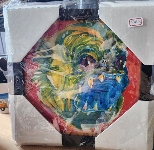 10 x 10 Colin Laurel Original Art "Wed and Mad"