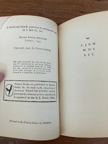 Vintage Paperback - Victor Canning: THE CHASM
