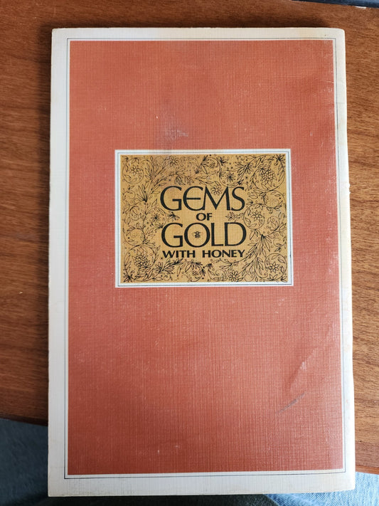 Vtg Booklet, Gems Of Gold With Honey