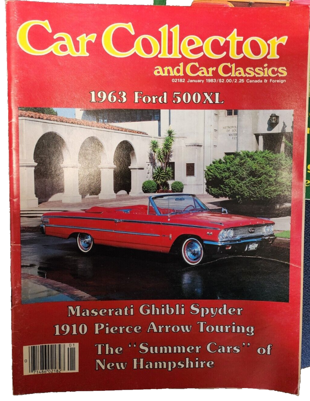 Lot of 3 CAR COLLECTOR AND CAR CLASSICS, Jan, June, Sept 1983