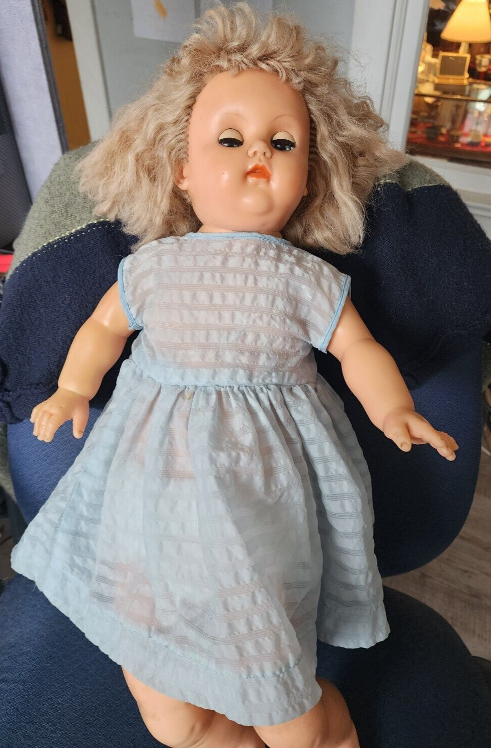 Vtg Horsman Sleepy eye Doll Baby/Toddler