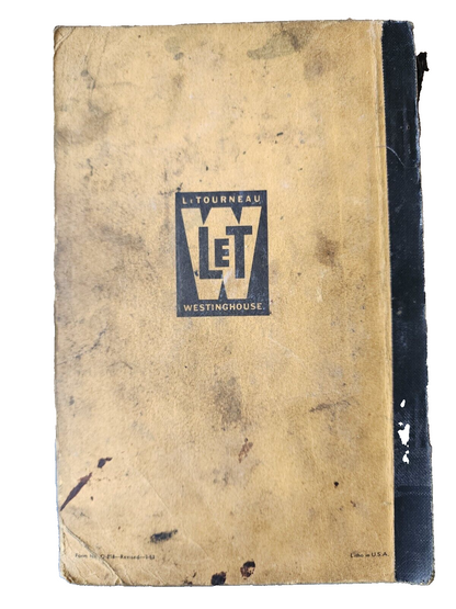 Model C Roadster Tournapull Maintenance and Repair Manual - Acceptable