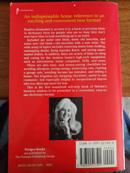 Heloise from A to Z by Heloise (1992, Paperback)