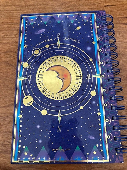 Spiral Notebook - Celestial Sun and Moon