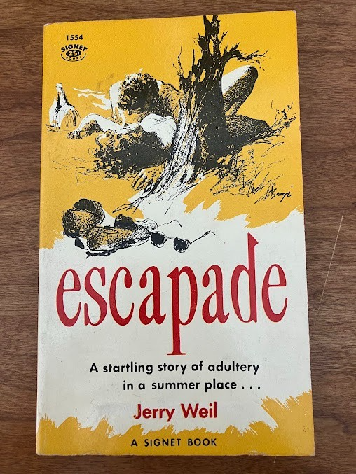 Vtg Paperback - ESCAPADE By Jerry Weil