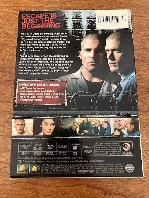 Prison Break: Season 1 - DVD