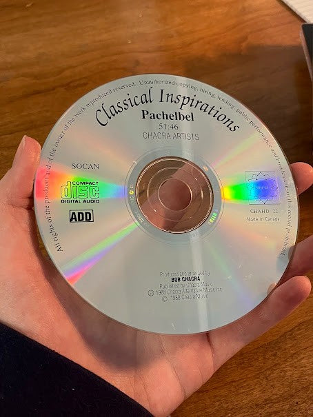 CD - Classical Inspirations: Pachelbel - Bob Chacra 1988