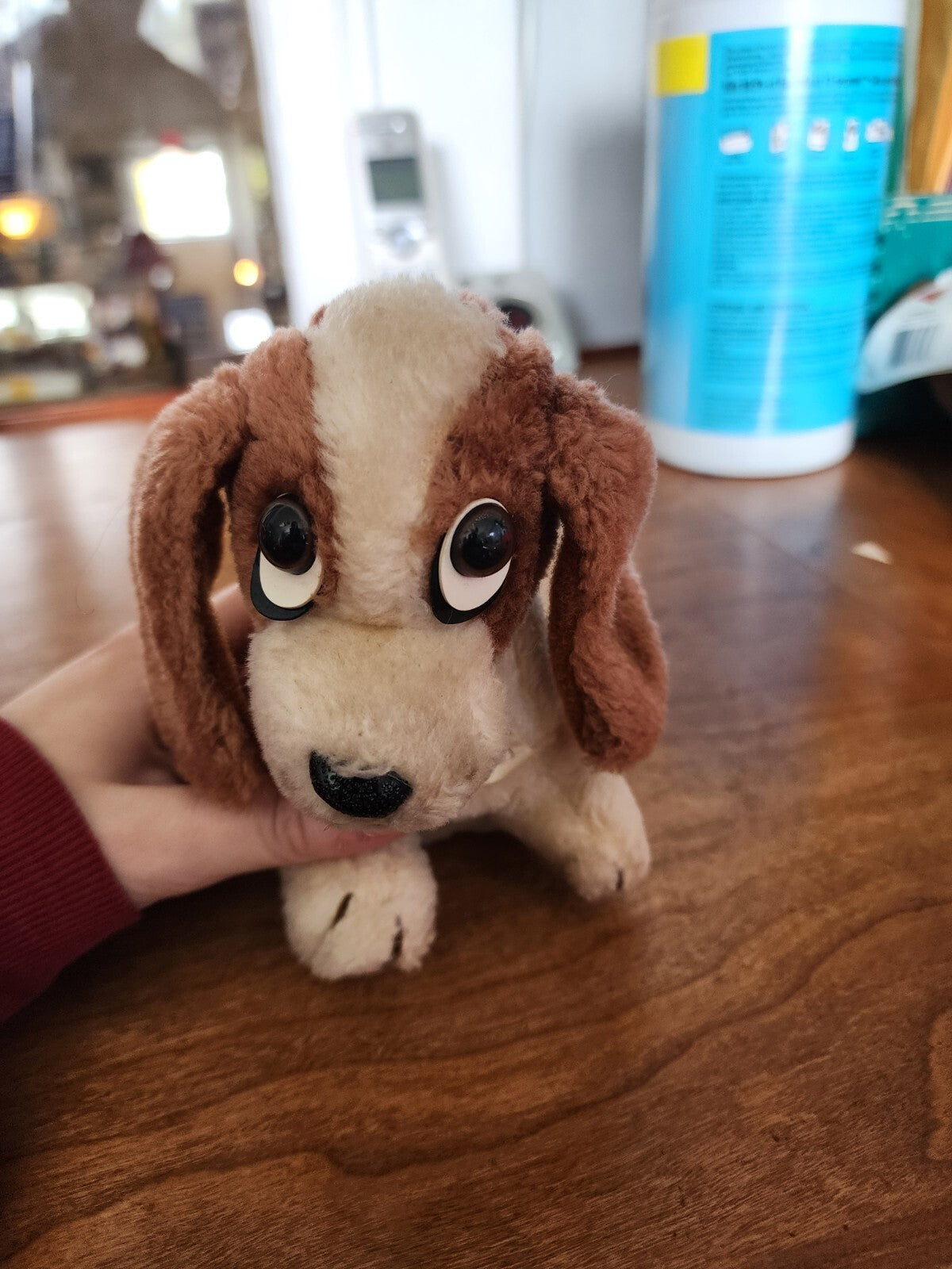 Vinntage Hush Puppy BASSET HOUND DOG 5" Plush