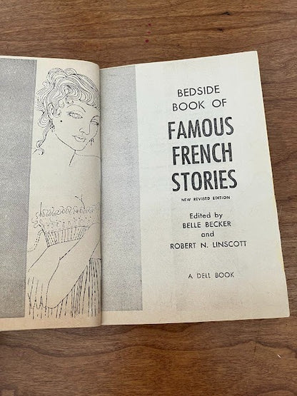 Dell Books - Bedside Book of Famous French Stories by Belle Becker & Linscott