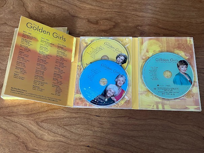 DvDs - The Golden Girls - The Complete first, second, fourth, and fifth Seasons